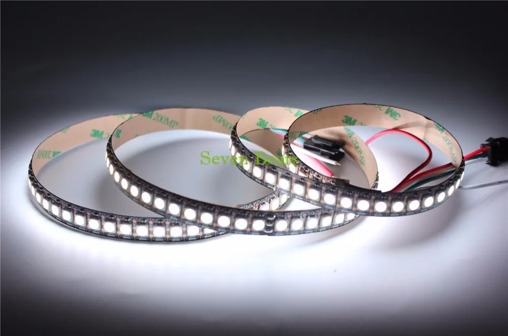 SK6812 RGBW (Similar Ws2812b) 4 in 1 1m/4m/5m 30/60/144 Leds/Pixels/M Individual Addressable Strip  WW NW IP30/65/67 DC5V