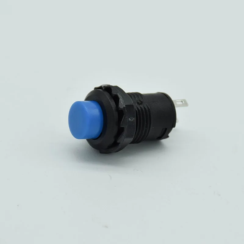 10pcs 12mm Momentary push button switches 3A /125VAC 1.5A/250VAC  Return Momentary  Push Button Switch Round