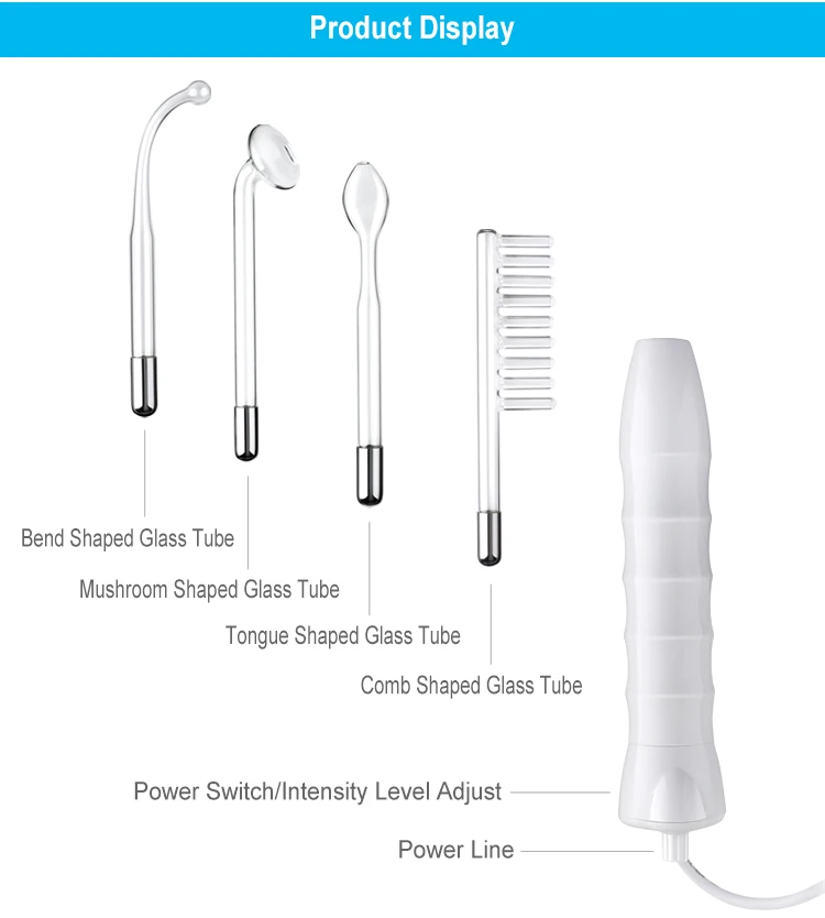 المحمولة القطب عالية التردد بقعة حب الشباب مزيل جهاز العناية بالوجه مدلك للوجه الجمال جهاز سبا صالون المنزل