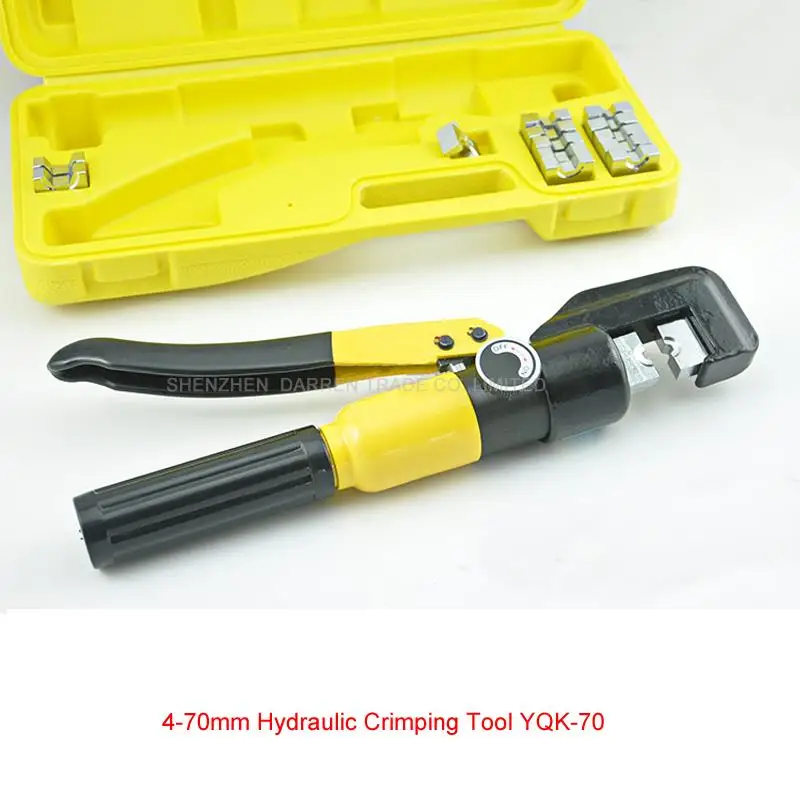 YQK-70 Hydraulic Crimping Tool 6T Hydraulic Crimping Plier Hydraulic Compression Tool Range 4-70MM2