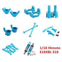 Himoto E18XBL E18 1/18 Upgrade Parts Aluminum Metal For 1/18 Electric Off Road Buggy Truck Remote Control Toys Car Spino