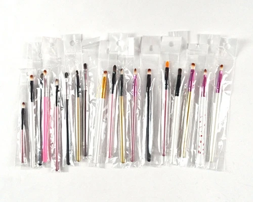 100pcs/lot Colorful Single lip brush Lip Brush Cosmetics Make up Brushes Tool