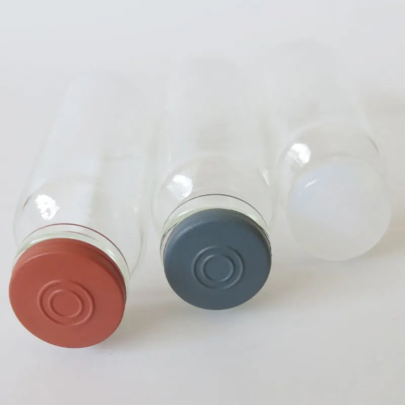 100pcs Butyl Silicone Red Rubber Stopper for 13mm 20mm flip off cap bottle vials using only stopper