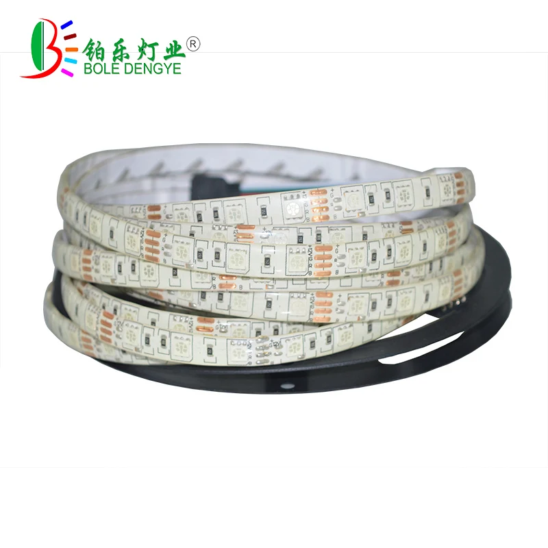 

5M RGB led strip light DC12V SMD 5050 60 leds light tape diode flexible led ribbon strip IP65 /IP20 Green Blue Red Warm white