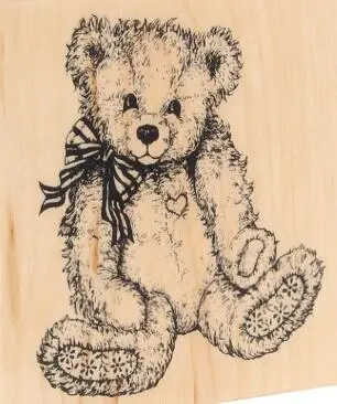 Sello/sello de silicona transparente de oso para álbum de recortes DIY/álbum de fotos hojas de sellos transparentes decorativas ST0271