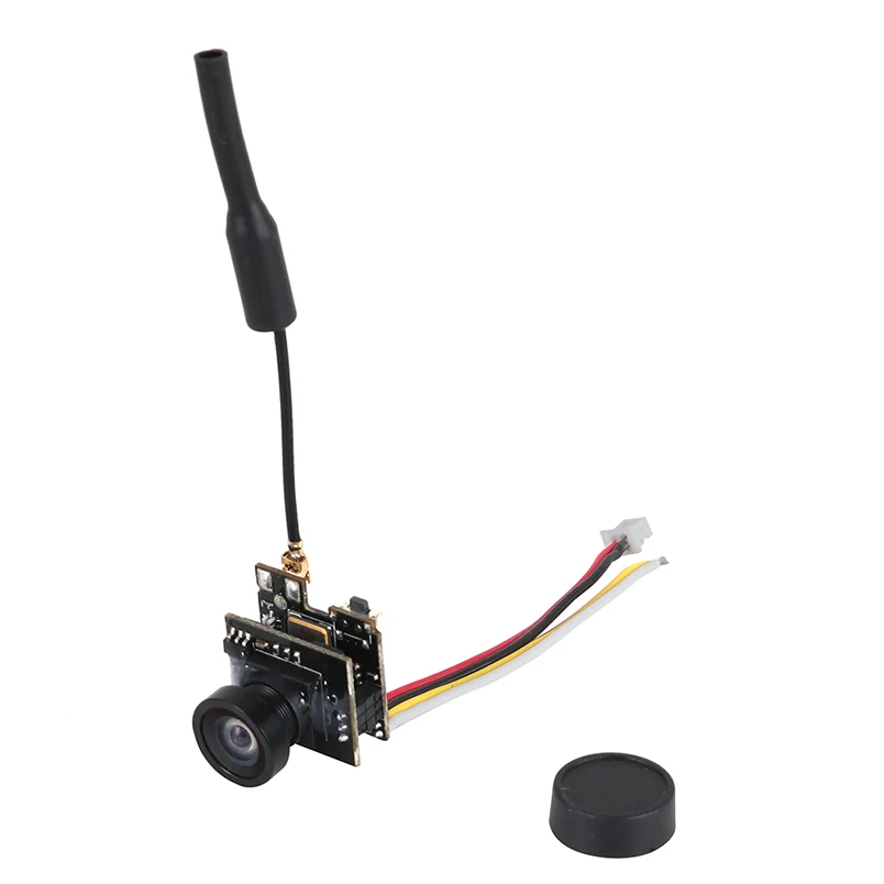 FEICHAO LST-S2+ 5.8G 25MW 40CH 800TVL Transmitter FPV AIO Mini Micro Camera FPV Camera with OSD for RC Plane Spare Parts