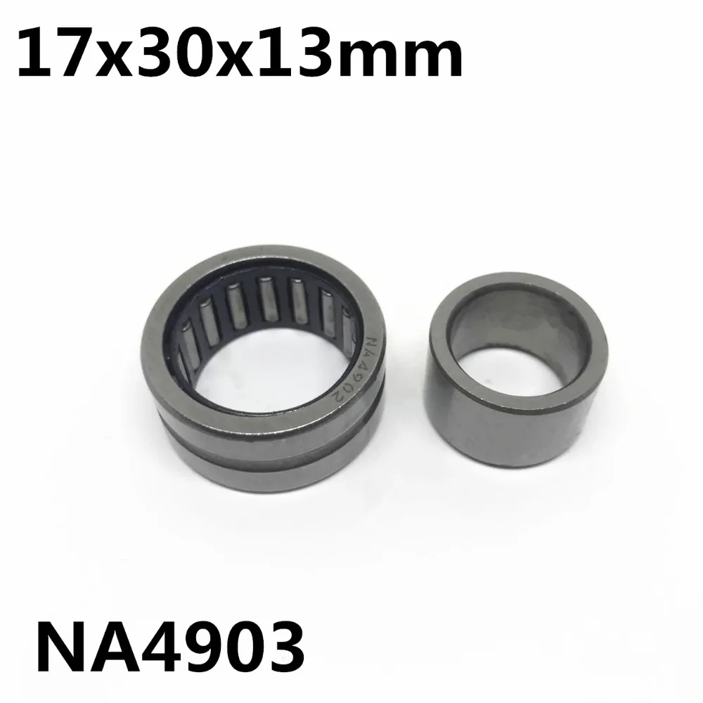 

10pcs NA4903 needle roller bearing 17x30x13mm Bearing steel High quality