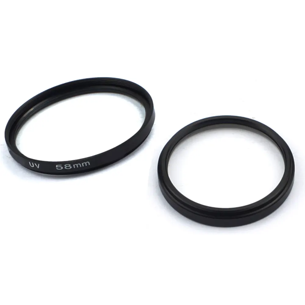 49 مللي متر 52 مللي متر 62 مللي متر 67 مللي متر 72 مللي متر 74 مللي متر 77 مللي متر فوق البنفسجية UV تصفية