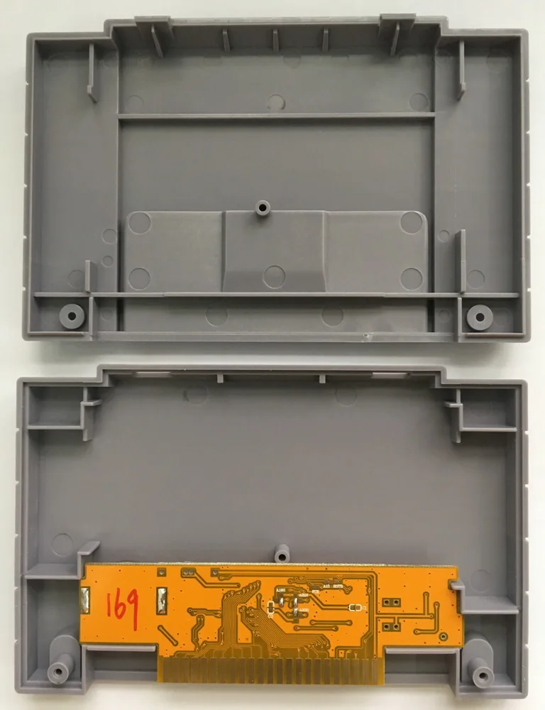 PCBA of Custom make SINGLE game cartridge for SNES console