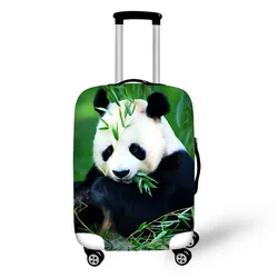 Panda Design travel accessories suitcase protective covers 18-30 inch elastic luggage dust cover case stretchable Waterproof