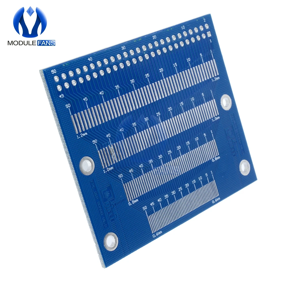 0.5mm ~ 1.2mm 핀 피치 어댑터 PCB FPC 보드, 2.0-3.5 인치 TFT LCD SMD To DIP H