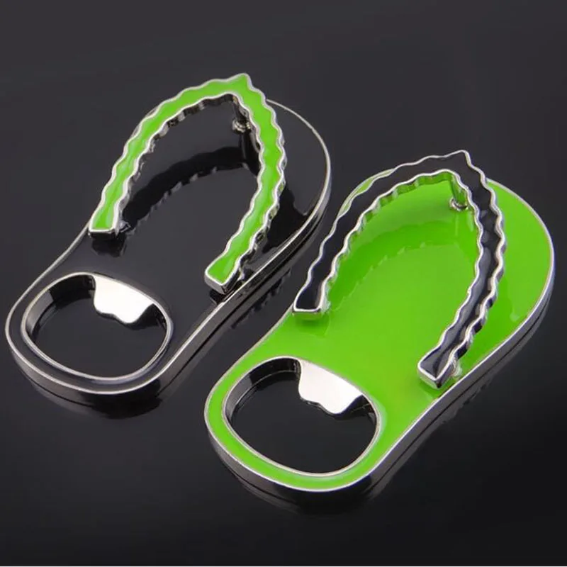 

100pcs Flip Flop Bottle Openers Slippers Design Beer Bottle Opener Wedding Party Favor Gift Household Supply ZA6897