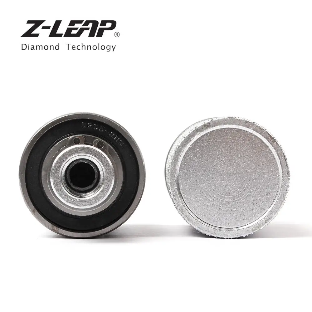 Z-LEAP 2 "Diamond กลองล้อสูญญากาศขัดหินอ่อนหินแกรนิตอ่างล้างจาน Edge เครื่องมือขัด 5/8-11 หรือ M14 ด้าย