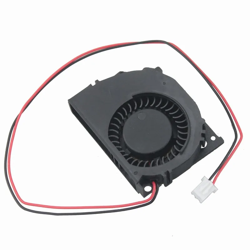 5 Pcs Gdstime DC 5V 2Pin 50mm x 40mm x 10mm 5010s 5cm Brushless Cooling Centrifugal Blower Fan 50x40x10mm