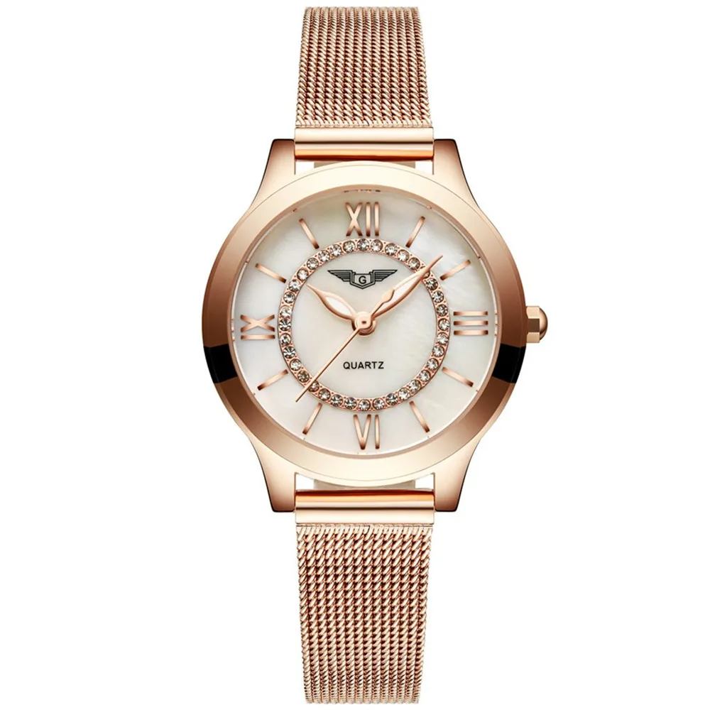 

montre femme GUANQIN 2020 Women Dress Watches Women's Fashion Top Brand Stainless Steel Bracelet Quartz Watch relogio feminino