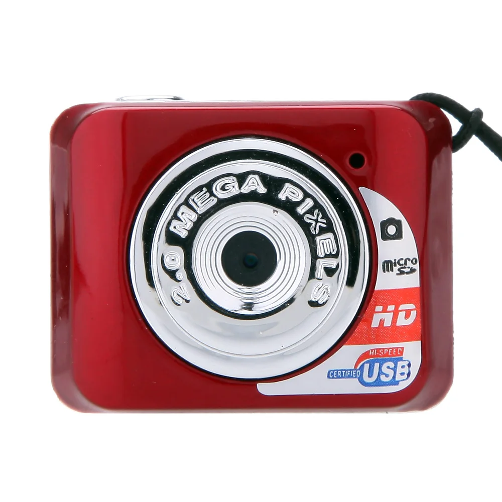 X3 X6 Portable Mini Camera DV Ultra High Denifition Digital Camera DV Support Max. 32GB TF Card Built-in Mic for Video Recording