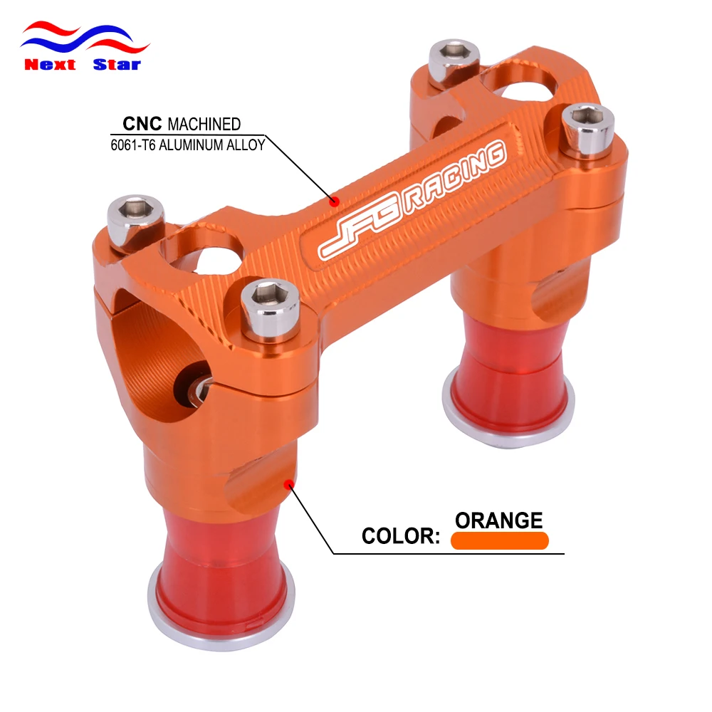 28mm CNC Billet HandleBar Handle Bar Riser Mount Clamp For Husqvarna FC 16-2018 TC FX TX TC125 125 250 300 350 450 TX300 17 18