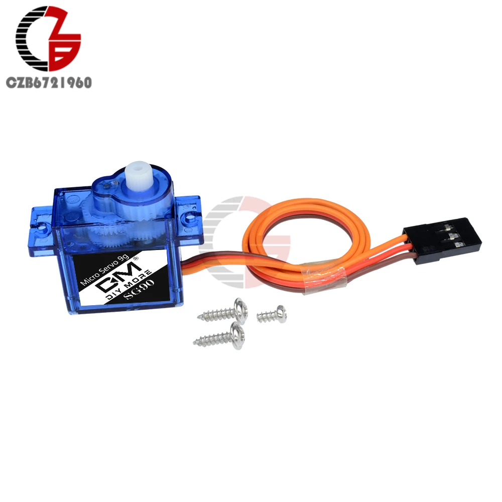 SG90 9g Mini Micro Servo High Output DC Motor Smart Electronics for Arduino Robots RC 250 450 Helicopter Airplane Car Boat DIY