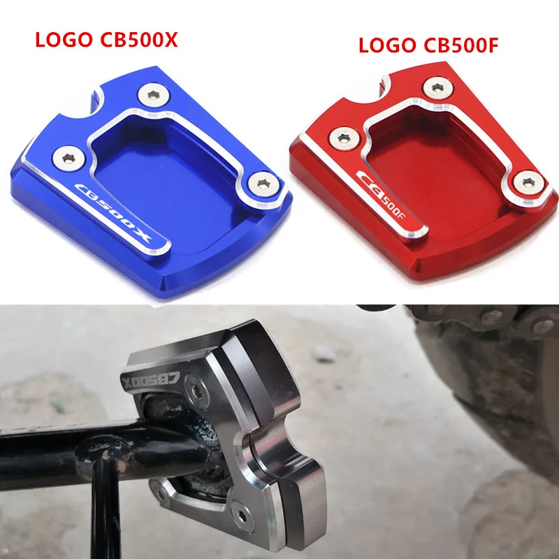 

CB500X CB500F Side Stand Kickstand Enlarge Pad Sidestand Extension Pad for HONDA CB500F CB500X CB 500X CB 500F All Year