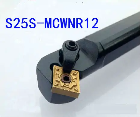 S25S-MCWNR12, 75 gradi tornitura interna, tornio Strumento noioso bar, CNC Utensili di Tornitura, strumento Tornio Macchina