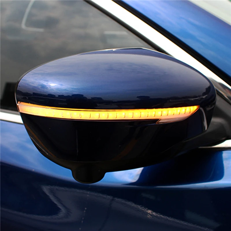 Side Rear View Mirror LED Following Dynamic Sequential Blinker Turn Signal Trending Indicator Light For Terra