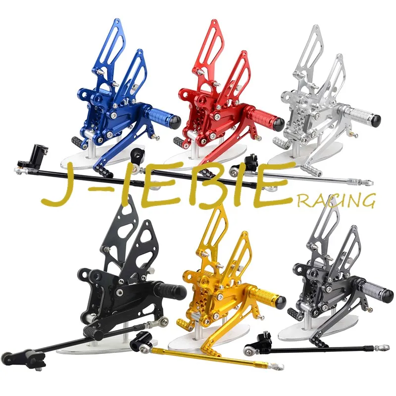 CNC Racing Rearset Adjustable Rear Sets Foot pegs Fit For Honda NSR50 NSF100 ALL YEARS