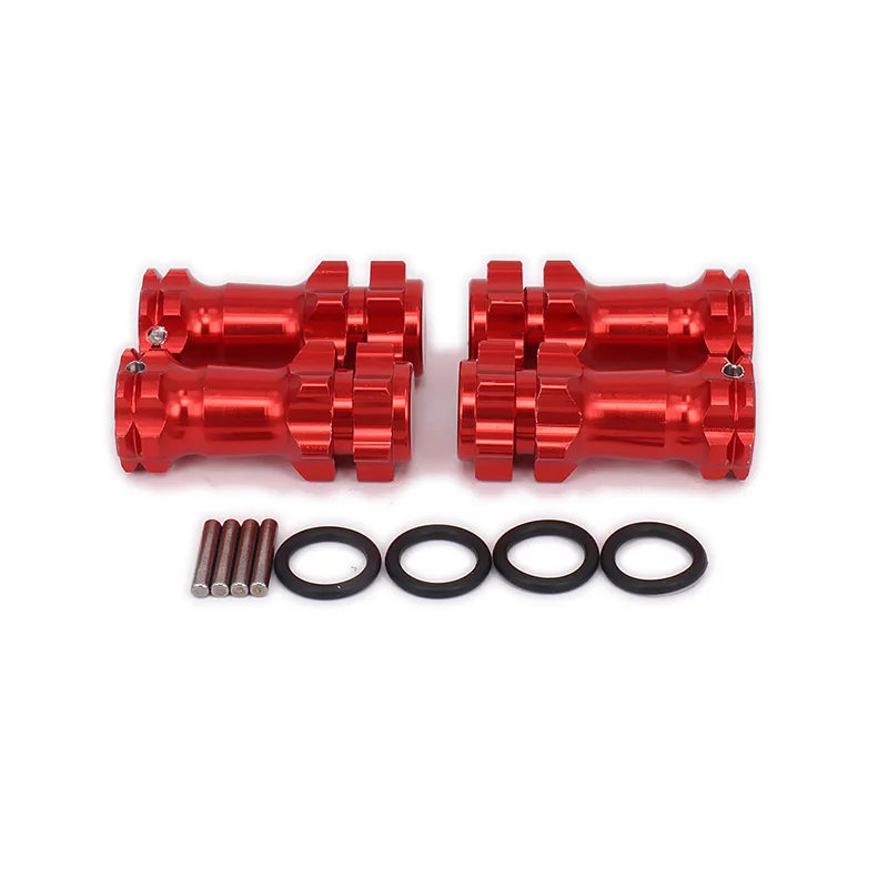 Wheel Hex Hub M17 17mm M37 37mm Extension Adapter 12mm Anti-Dust Cap  x 4 Longer Combiner Coupler For 1/8 RC Model Car HSP