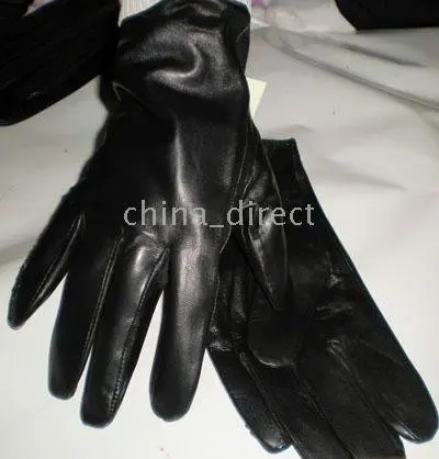 

High quality Men's Leather gloves glove LEATHER GLOVES 14pairs/lot #005