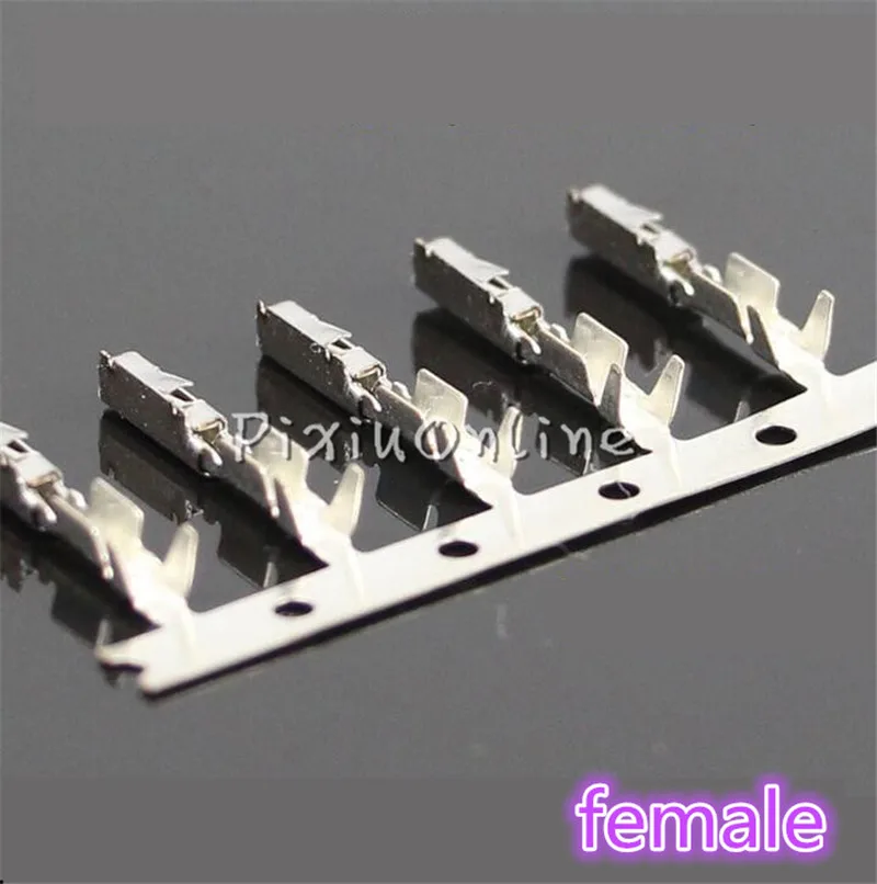 10pcs YL753 ECU Terminal Pin Plug Spring Crimp Pins for Modified Repair Wire ECU Cruise for Car