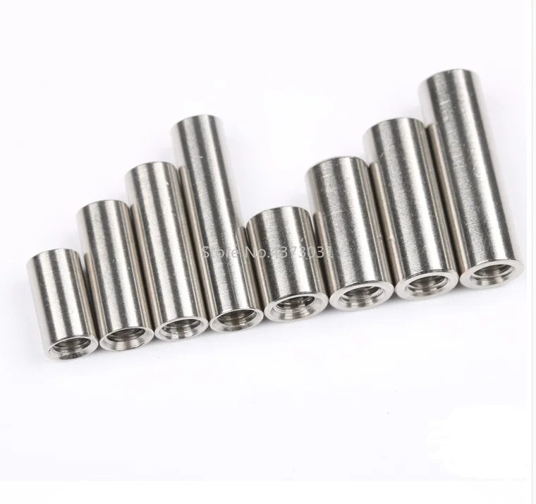 10 pieces Connecting pipe rivet Cheese M3 Thread Diy Knife material Making knife Handle screw Cylindrical Nuts