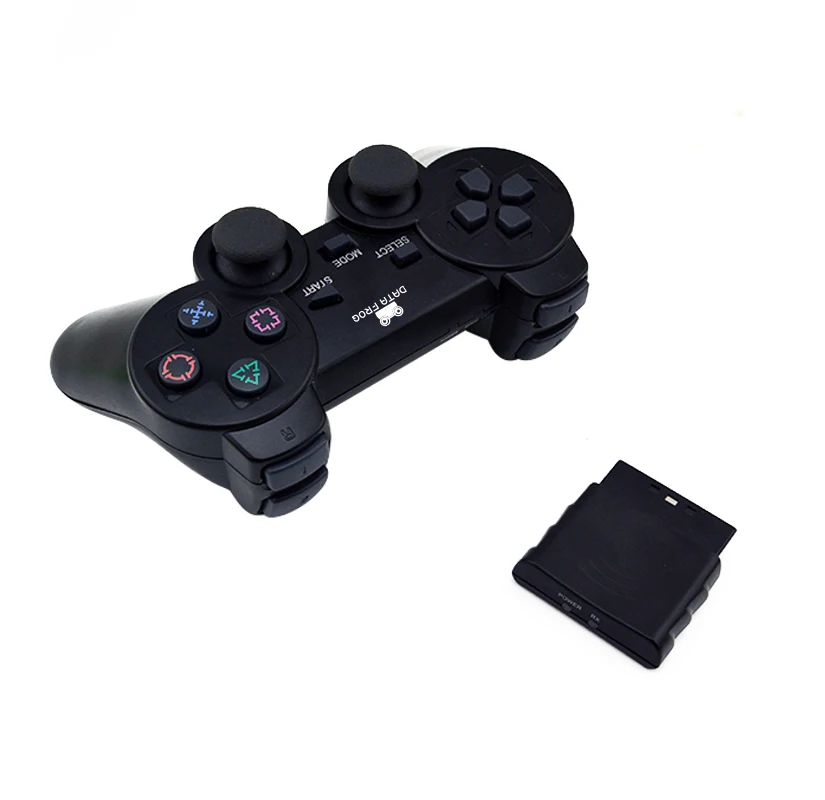 DATA FROG 2.4GHz Wireless Controller For Sony PS2 Gamepad Joystick Joypad For Sony Playstation PS2 Console For Sony PS3 For PC