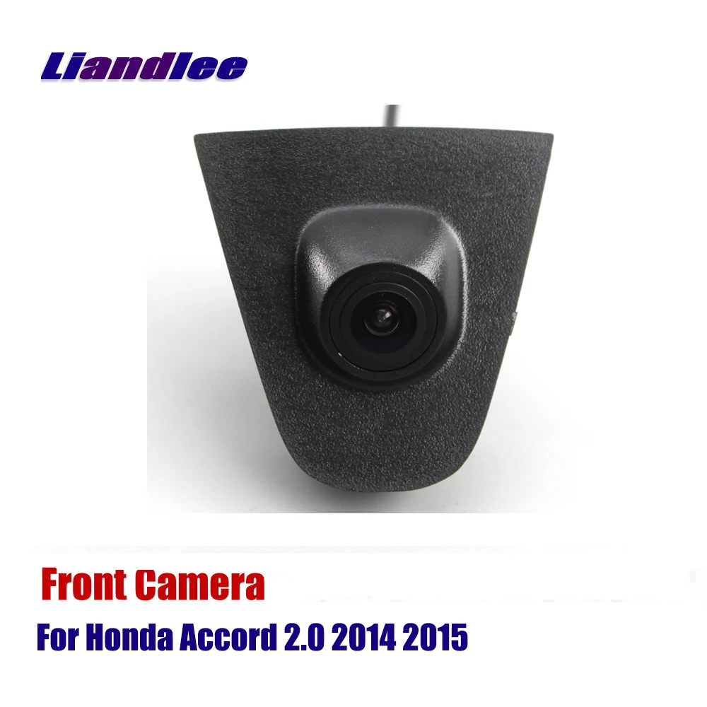 Car Front View LOGO Grill Camera For Honda Accord 2.0 2014 2015 Not Rear CAM Full HD CCD Cigarette Lighter Switch Accessories