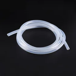 1-10Meters Food Grade Transparent Silicone Rubber Hose 1mm 1.5mm 2mm 2.5mm 3mm 4mm Inner Diameter Flexible Silicone Tube