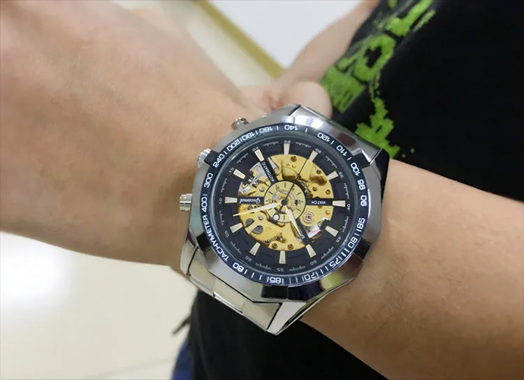 mechanical watch classic men fashion luminous CKOCK for MEN men\'s watch watches men wrisk watches CLOCK MECHANICAL