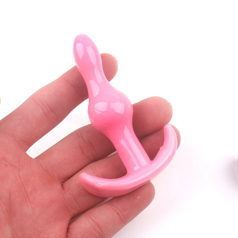 3Pcs/Set Comfortable Silicone Dildo Anal Plug Beads Butt Plug Anus Erotic No Vibrator Sex Toys For Women Women Gode Adult Games