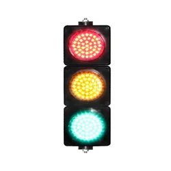 Télécommande DC24V DC12V AC85-265V Lentille Colorée PC Boîtier Personnalisé Rouge Jaune Geen 100mm enquêter de Signalisation À Vendre