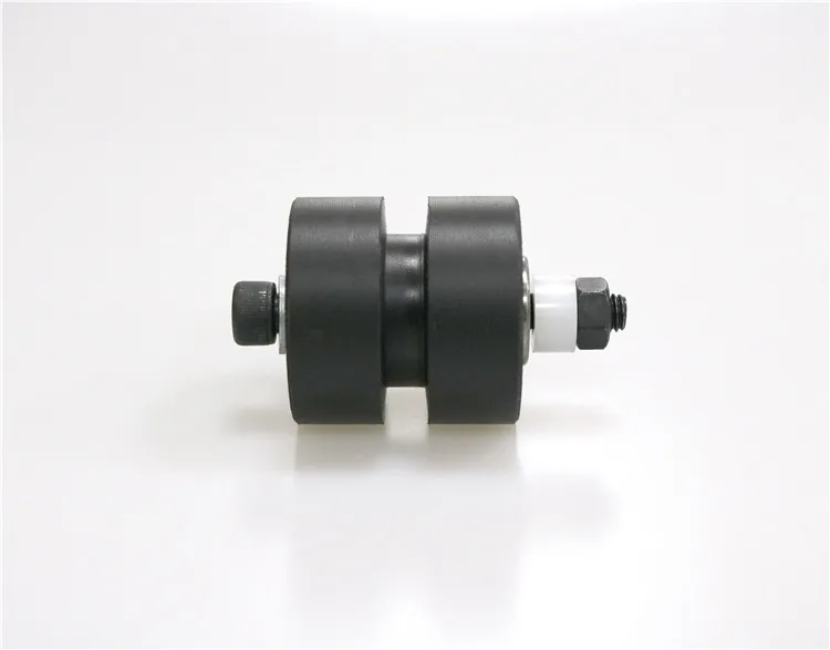 대형 하중 탱크 섀시용 금속 베어링 휠 타이어, DIY RC 로봇 장난감 부품