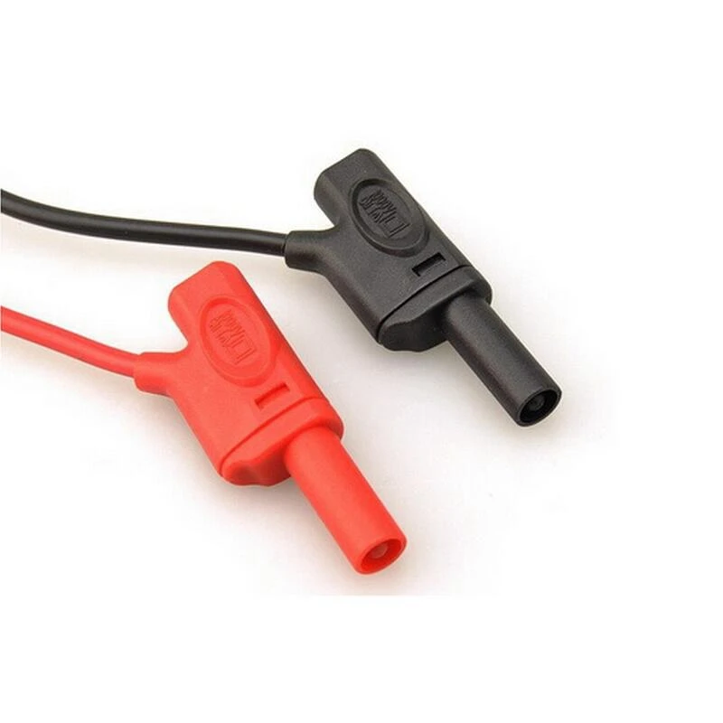 UNI T UT-L08 MultiMeter Test Extension Lead Probe multimeter Cables  Male plug Double Insulation Red & Black