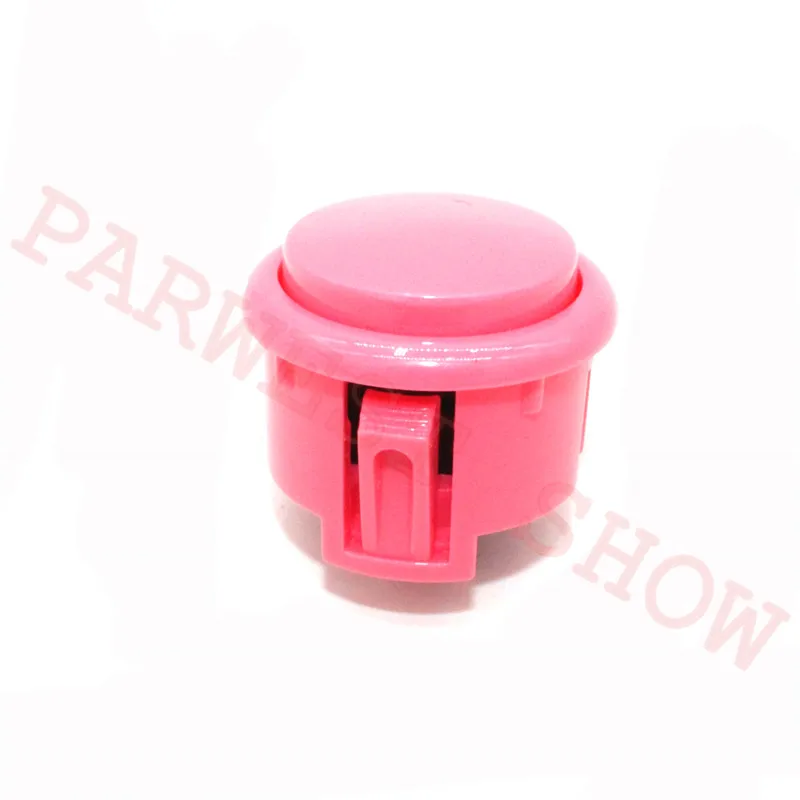 20pcs 7 Colors Available Arcade Push Button 30mm /24mm Push Button Copy SANWA Butotn Arcade Start Button