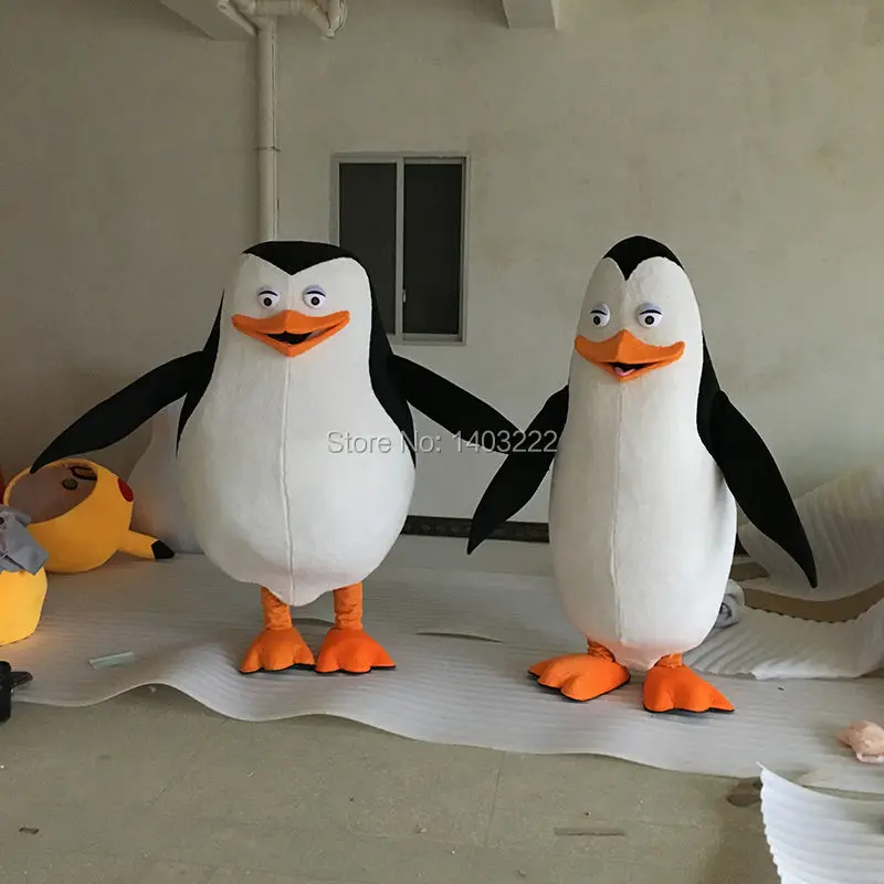 Disfraz de Mascota de pingüino de Madagascar, vestido de fantasía, muñeca de Anime, ropa de Cosplay, accesorios de decoración para fiesta de cumpleaños