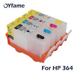 OYfame-cartucho de tinta con Chip ARC para impresora HP 364, recambio recargable para impresora HP364, B109a, B110a, B110c, B209a, 7510, 4 unidades