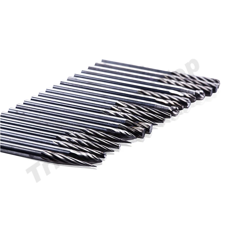 High Quality 20pcs  singe flute head set 1/8