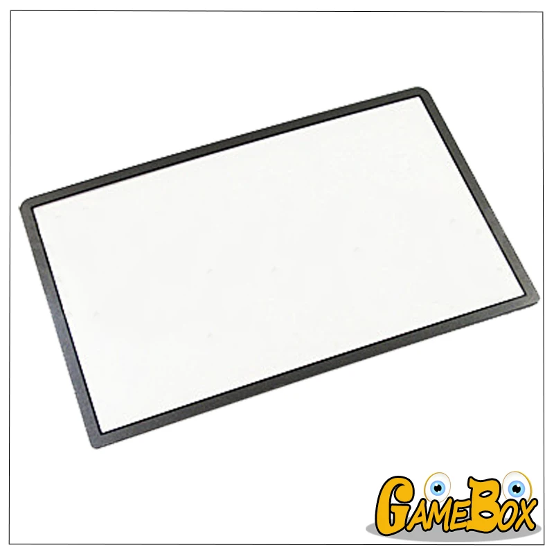 โปร่งใสด้านบนเลนส์หน้าจอ LCD พลาสติก OEM สําหรับ Nintend ใหม่ 3DS LL/XL ด้านหน้าหน้าจอ LCD กรอบกระจกสําหรับ 3DS XL LL