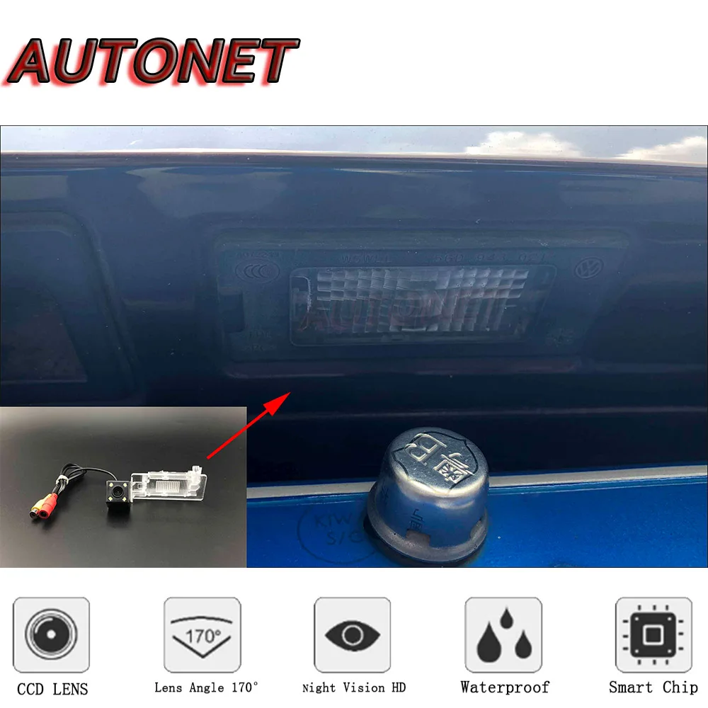 AUTONET Backup Rear View camera For Volkswagen VW Jetta MK6/A6 5C6 2011~2018 Night Vision/license plate camera/parking Camera