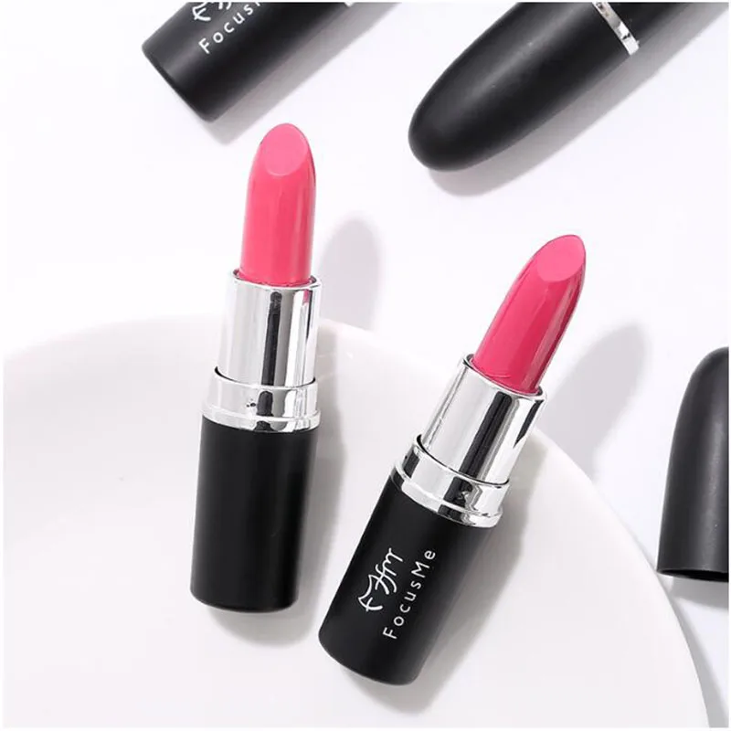 FM 9colors Nude Matte lipstick matt Velvet Lipstick Beauty Batom Cosmetic Long-lasting Makeup Maquiagem pomade maquillaje