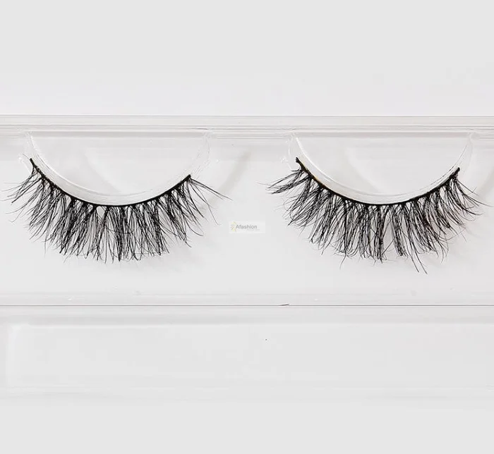 1pair Mink Eyelashes Natural Black False Eyelashes Long Cross Fake Eye Lashes Extension accessory Makeup tools