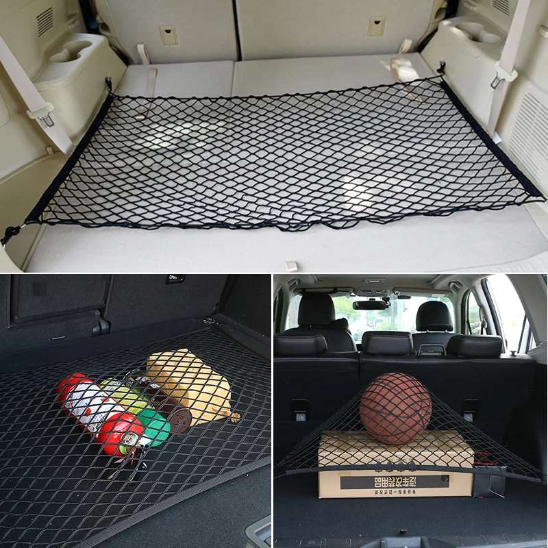 Car Trunk Cargo Mesh Net Luggage 4 HooK For Honda civic accord crv fit dio city hornet hrv Subaru Forester Outback Legacy XV WRX