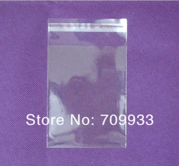 1000 pcs/lot(14*20cm)Plastic Packaging OPP Bag Jewelry craft Packaging bags wholesale Clear Self Adhesive Seal Plastic gift Bags