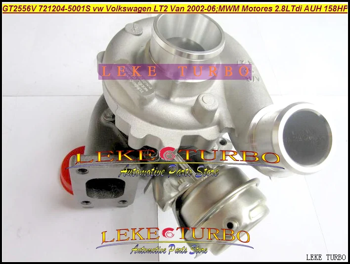 GT2556V 721204 721204-5001S 721204-0001 90529201007104 062145701A Turbo For Volkswagen VW LT II Van For MWM MOTORES AUH 2.8L TDI