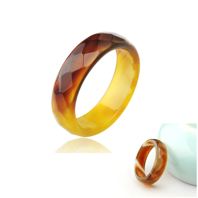 

Natural stone Jewelry Stylish Woman Wedding Stone High Quality Crystal Classic Ring Free Shipping Yellow red black green